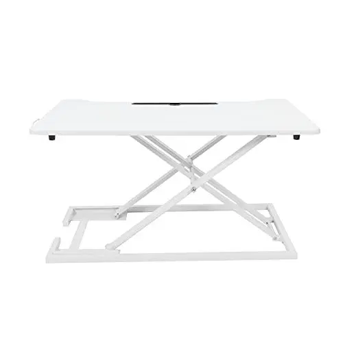 Produktbild: Tbest Stehender Arbeitstisch, Anhebbarer Computertisch, Höhen-Stehpult-Konverter, 31,5 Zoll Breit, Desktop-Sitz-Steh-Tischplatte, Stand-Up-Monitor, Laptop-Erhöhung, Workstation