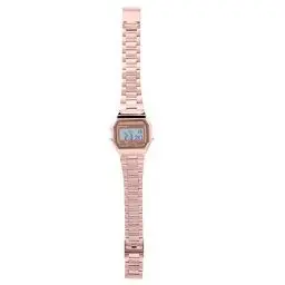 Produktbild: Tbest Uhr Damen, Digitaluhr Damen,Alte Digitaluhr,Vintage Rosa,B640Wc,Ceas Damen,Digital Armbanduhr Digital Led Back Light Electronic Edelstahl Strap Watch Rec Armbanduhr Rose Gold (Roségold)