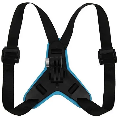 Produktbild: Tbest Wearing Zubehör, Motorradhelm Kinnhalterung Halterung Feste Riemenhalterung für 9 8 7 6 5Schwarz (Blau)