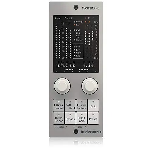 Produktbild: TC Electronic MASTER X HD NATIVE/MASTER X HD-DT Multiband-Dynamikprozessor-Plug-In mit optionalem Hardware-Controller