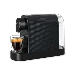 Produktbild: Tchibo Cafissimo „Pure plus“ Kaffeemaschine Kapselmaschine für Caffè Crema, Espresso und Kaffee | 0,8l | 1250 Watt | 11,9 x 33,7 x 24 cm | Schwarz
