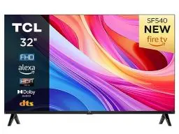 Produktbild: TCL 32SF540 - 32 Zoll FHD Smart Fernseher - HDR & HLG-Dolby Audio-DTS Virtual X /DTS-HD-Metall Randlos-Dual-Band Wifi 5-mit Fire OS 7 System