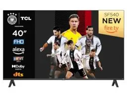 Produktbild: TCL 40SF540 - 40 Zoll FHD Smart Fernseher - HDR & HLG-Dolby Audio-DTS Virtual X /DTS-HD-Metall Randlos-Dual-Band Wifi 5-mit Fire OS 7 System