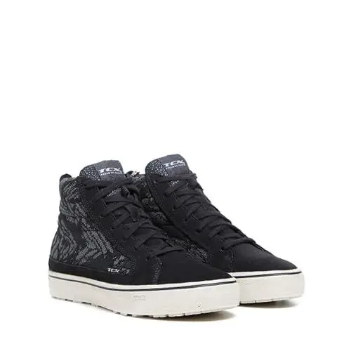 Produktbild: TCX - Street 3 Lady Tex Waterproof, wasserdichte Motorradschuhe für Damen, T-Dry Membrane, Obermaterial Wildleder, Schnürverschluss, Schwarz