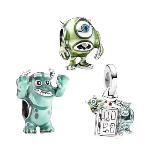 Produktbild: TCZNAF Halloween und Weihnachten Charms Herz Anhänger Kompatibilität für Armband und Halskette Bead Christmas Charm Gifts für Damen (Perfekter Charme)