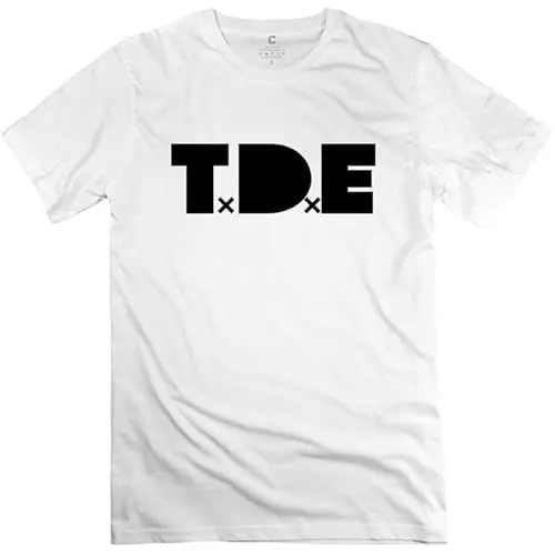 Produktbild: T.D.E Dawg Entertainment Black Hippy Unisex T-Shirt Printed Tee Graphic Top Men White Shirt S