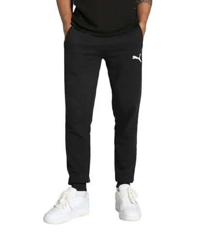 Produktbild: PUMA Herren Teamgoal Freizeithose Strickhose, Puma Black-puma White, XL EU