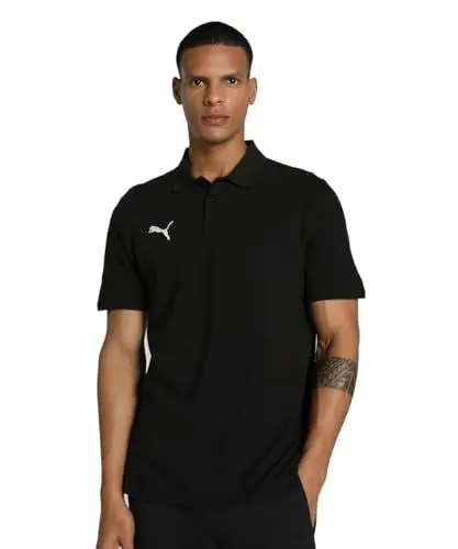 Produktbild: PUMA Herren Teamgoal Casuals Poloshirt, Puma Black-puma White, XL EU