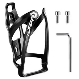 Produktbild: Teamkio Flaschenhalter Fahrrad Getränkehalter Fahrrad Trinkflaschenhalter Leicht Wasserflaschenhalter Flasche Halter Rack für MTB Rennrad Mountain Road Bike Schwarz