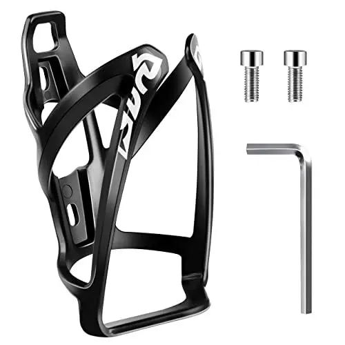 Produktbild: Teamkio Flaschenhalter Fahrrad Getränkehalter Fahrrad Trinkflaschenhalter Leicht Wasserflaschenhalter Flasche Halter Rack für MTB Rennrad Mountain Road Bike Schwarz
