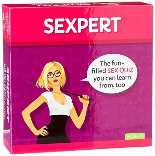 Produktbild: Tease & Please Sexpert (EN) - Party Spiele Erwachsene, um alles über Sex zu Lernen - Gesellschaftsspiele für Erwachsene mit einem provokanten Quiz über Sexualität und Liebe