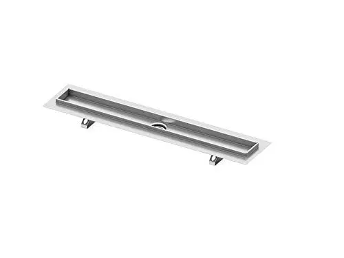 Produktbild: TECE 600900 drainline Duschrinne (gerade·· Edelstahl·· poliert·· Verbesserung des Wasserabflusses) silber