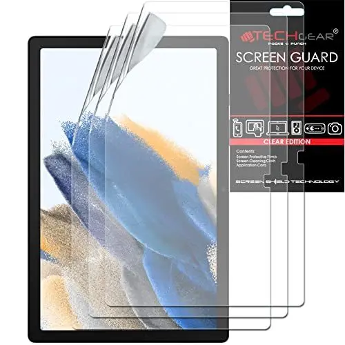 Produktbild: TECHGEAR 3 Stück Schutzfolie für Galaxy Tab A8 10.5 Zoll (SM-X200 / SM-X205) Screen Protector, Ultra Klare Bildschirmschutz Display folie Kompatibel mit Samsung Galaxy Tab A8 2021