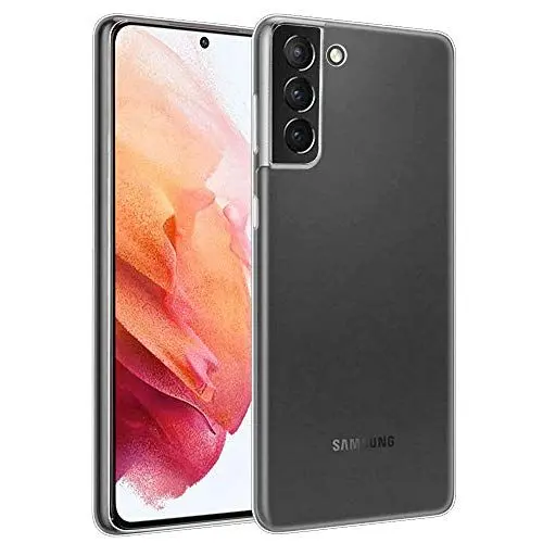Produktbild: TECHGEAR Case Kompatibel mit Samsung Galaxy S21 Plus Hülle transparent, Kristallklare, schlanke und leichte, schützende, Flexible Schutzhülle aus weichem Gel/TPU, Galaxy S21 Plus Hülle Durchsichtig