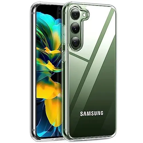 Produktbild: TECHGEAR Case Kompatibel mit Samsung Galaxy S23 Plus Hülle transparent, schlanke und leichte, schützende, Flexible Schutzhülle aus weichem Gel/TPU, Galaxy S23 Plus 5G Hülle Durchsichtig