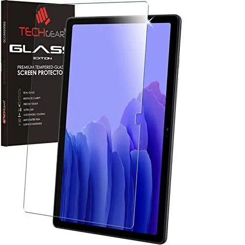 Produktbild: TECHGEAR Matte Glas kompatibel mit Samsung Galaxy Tab A7 10.4 Zoll 2022/2020 (SM-T500, SM-T505, SM-T507, SM-T509), Matt Blendschutz Schutzfolie Auflage, Original gehärtetes Glas Displayschutzfolie