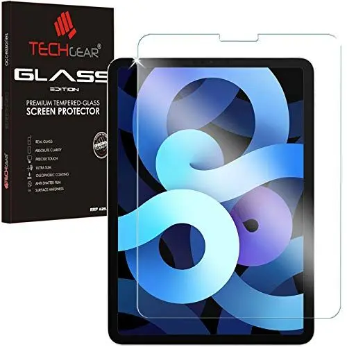 Produktbild: TECHGEAR Matte Glas kompatibel mit iPad Air 4, Air 5 (2020, 2022 4. 5. Generation) Matt Blendschutz Schutzfolie Auflage, Original gehärtetes Glas Displayschutzfolie kompatibel mit iPad Air 10.9 Zoll