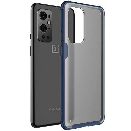 Produktbild: TECHGEAR OnePlus 9 Pro Hülle (Fusion FX Case), Ultra Hybrid Schlank und Leicht, Robust, Schützend, Verschmolzener Gel-Stoßfänger und Harte Rückseite Kompatibel mit OnePlus 9 Pro Hülle - Blau
