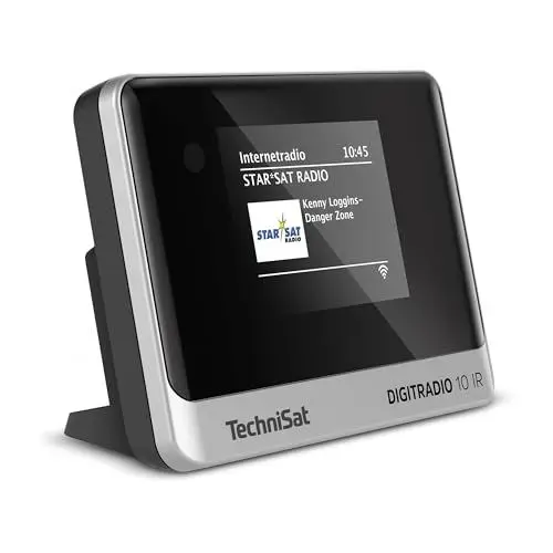Produktbild: TechniSat DIGITRADIO 10 IR - Adapter für Internetradio & DAB+/UKW mit WLAN, Bluetooth-Audiostreaming, Farbdisplay & Fernbedienung, Weckerfunktion, ideal zur HiFi-System-Aufrüstung
