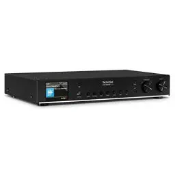 Produktbild: TechniSat DIGITRADIO 143 (V3) – HiFi-Tuner Internetradio (DAB+ Digital-Radio, Bluetooth-Audio-Streaming, Spotify Connect, Wurfantenne, Fernbedienung, Breite 43,5 cm) schwarz