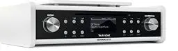 Produktbild: TechniSat DIGITRADIO 20 CD – Modernes & kompaktes DAB+ Küchen- & Badezimmerradio (Empfangstarkes UKW Unterbauradio mit CD Player & Uhr)