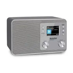 Produktbild: TechniSat DIGITRADIO 307 BT - DAB+ Radio mit BestTune (DAB, UKW, AUX in, Bluetooth-Audiostreaming, Kopfhöreranschluss, Favoritenspeicher, Wecker, Sleeptimer, Uhr-/Datumsanzeige, 5 W Mono) silber