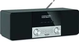 Produktbild: TechniSat DIGITRADIO 4 - Stereo DAB Radio (DAB+, UKW, Bluetooth-Audiostreaming (Empfang), Kopfhöreranschluss, AUX-Eingang, Radiowecker, OLED Display, 20 Watt RMS, Elac Lautsprecher) schwarz