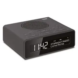 Produktbild: TechniSat DIGITRADIO 51 DAB+ Radiowecker (DAB, UKW, Uhrenradio, Wecker mit zwei einstellbaren Weckzeiten, Snooze-Funktion, Sleeptimer, dimmbares Display, Kopfhöreranschluss) schwarz