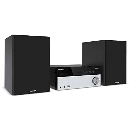 Produktbild: TechniSat DIGITRADIO 750 - Micro Audio System Kompaktanlage (DAB+, PLL UKW Radio, CD-Player, Bluetooth, AUX, Kopfhöreranschluss, 100 Watt RMS)
