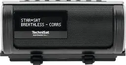 Produktbild: TechniSat DIGITRADIO Bike 1 – DAB+ Fahrrad Radio (DAB, UKW, IP65 wasserabweisendes Gehäuse, OLED-Display, Bluetooth-Audiostreaming, Universalhalterung für Lenker/Rahmen, Akku, 2 Watt) schwarz/silber