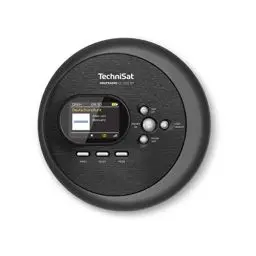 Produktbild: TechniSat DIGITRADIO CD 2GO BT - portabler CD-Player mit 2 Akku (Discman, mit MP3 Resume-Funktion, Bluetooth, ASP, Kopfhörer mit integrierter Antenne, DAB+/UKW Empfang, Equalizer, Favoritenspeicher)