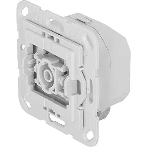 Produktbild: TechniSat Ein-/Ausschalter-Einsatz mit Flächenwippe (Unterputzdose, Z-Wave Plus, Licht-Steuerung, kompatibel mit Merten-Schalterprogramm System M)