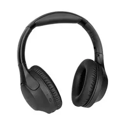 Produktbild: TechniSat STEREOMAN 3 BT – kabelloser Bluetooth-Kopfhörer (Bluetooth, Bass Boost, integrierter Akku, eingebautes Mikrofon, anpassbare Kopfhörerlänge, gepolstert, Musiksteuerung) schwarz