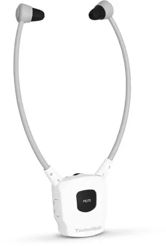 Produktbild: TechniSat STEREOMAN ISI 2 - Kopfhörer V2 (Zweithörer, kabelloser Stereo-Funkkopfhörer inkl. Akku, ohne Tansmitter, nur passend zum STEREOMAN ISI 2 - V2) weiß