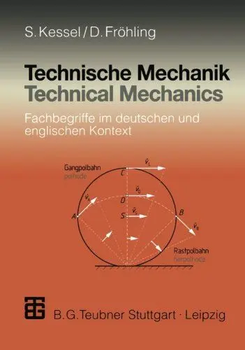 Produktbild: Technische Mechanik: Fachbegriffe im deutschen und englischen Kontext = Technical mechanics (German Edition)