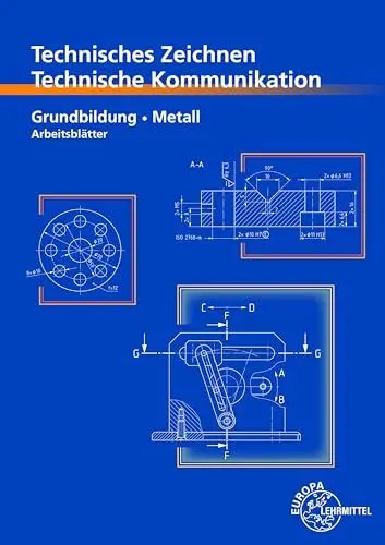 Produktbild: Technisches Zeichnen, Technische Kommunikation: Arbeitsblätter