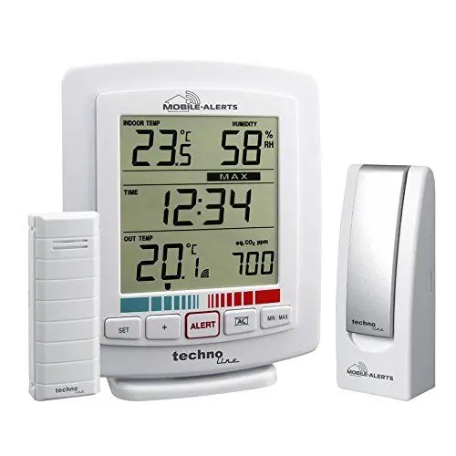 Produktbild: Technoline MA 10005 Starter Set 2 Mobile Alerts, Luftgütemonitor System