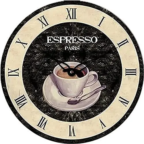 Produktbild: Technoline WT 1015 Wanduhr, Ø 34cm, Cafe-Design