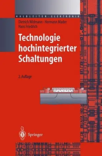 Produktbild: Technologie hochintegrierter Schaltungen (Halbleiter-Elektronik, Band 19)
