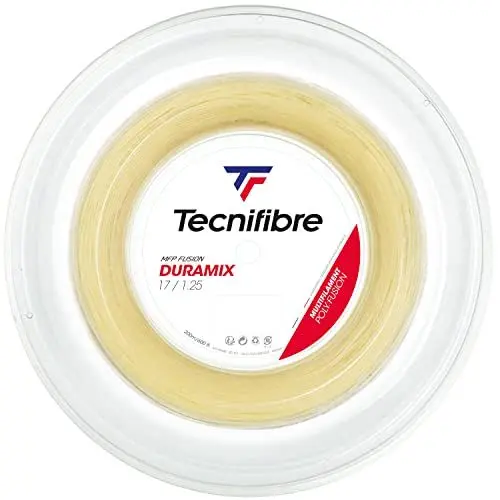 Produktbild: Tecnifibre Duramix Hd 200M Tennis Saitenrolle Hybrid Nude 1,40