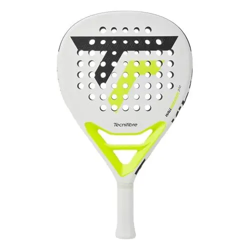 Produktbild: Tecnifibre Wall Breaker 370 2024 Non Cordée 375G Padelschläger Padelschläger Weiß - Gelb
