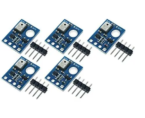 Produktbild: TECNOIOT 5 Stück AHT10 Digitaler Temperatur- und Feuchtigkeitssensor Ersetzen DHT11 SHT20 AM2302