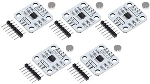 Produktbild: TECNOIOT 5pcs AS5600 Magnetic Encoder Magnetic Induction Angle Measurement Sensor Module