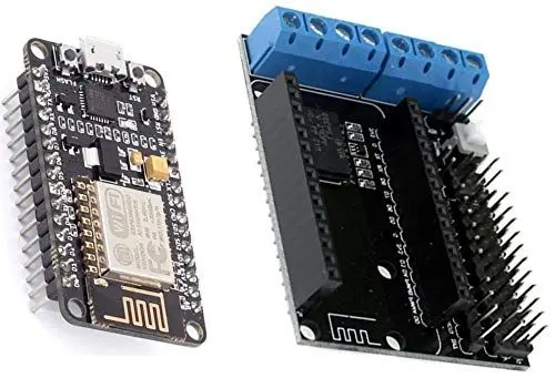 Produktbild: NodeMCU-Entwicklungsboard + ESP-12E-Motorträger-Kit für Smart Robot Car