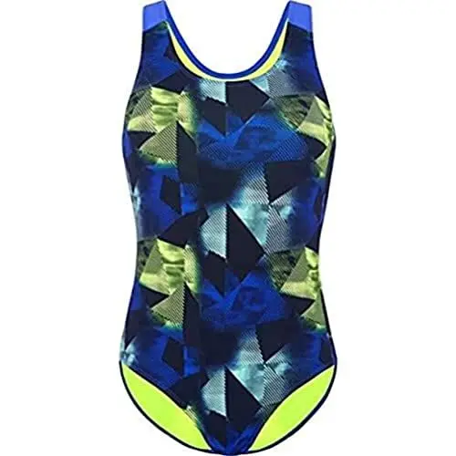 Produktbild: Tecnopro Damen Romane Badeanzug, AOP/Navy Dark, 38
