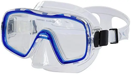 Produktbild: Tecnopro Tahiti Tauchmaske, Blau, One Size