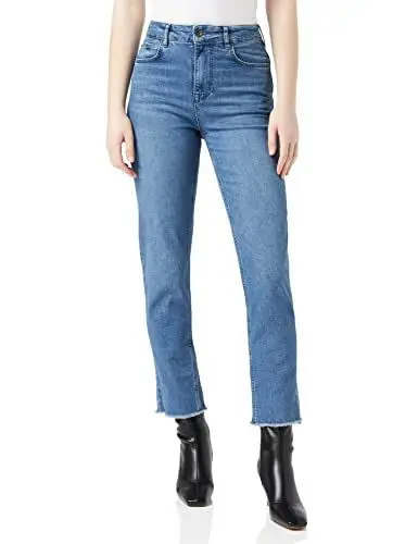 Produktbild: Ted Baker Damen morgani-Straight Leg Denim Hose, Waschmittel, 28W Regulär