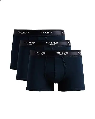 Produktbild: Ted Baker Herren 3 Packungsstämme, Blau, S