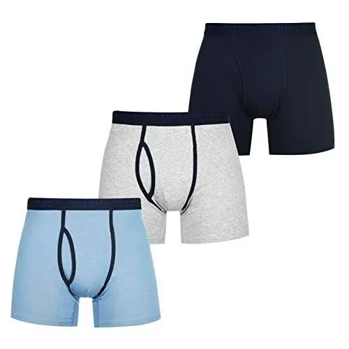Produktbild: Ted Baker Herren 3er-Pack Boxer Briefs - Marine/Prov Blau/Grau Heidekraut - M