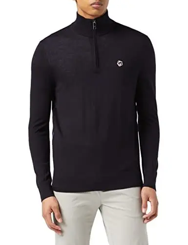 Produktbild: Ted Baker Herren Tooting-ls Core Half Zip Pullover, Navy, XX-Large